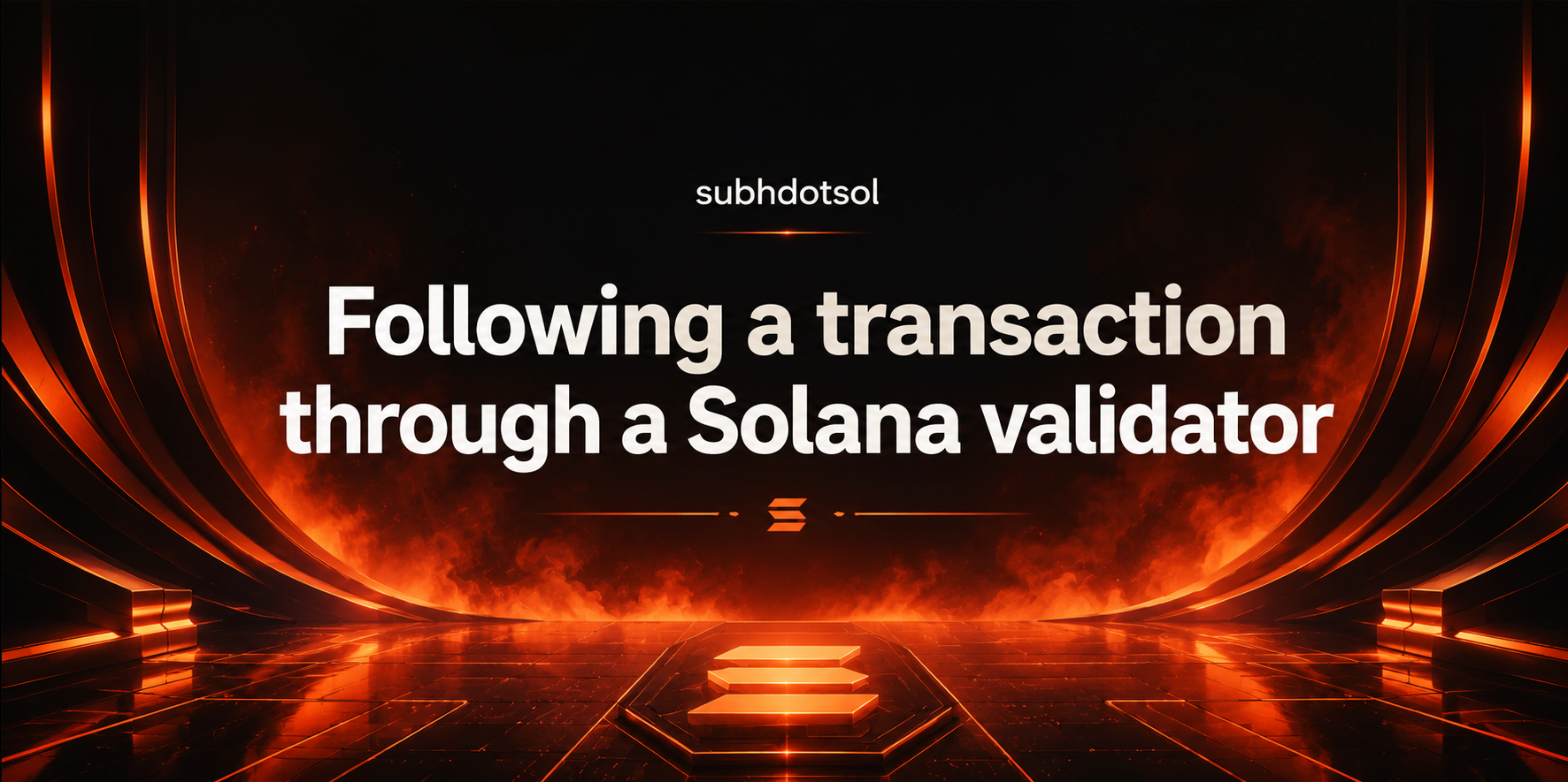 Lifecycle of a transaction in Solana