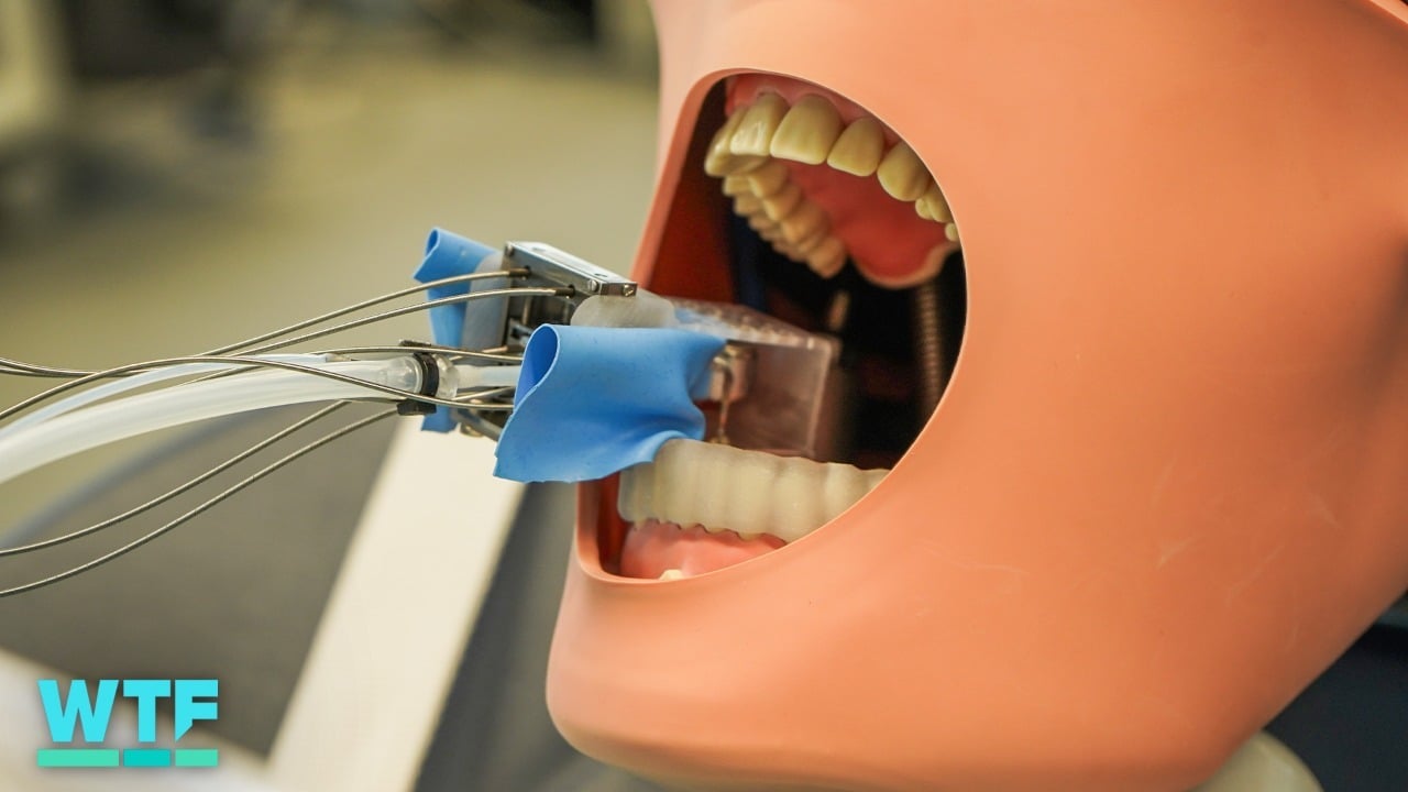 Meet the dental robot for tooth drilling