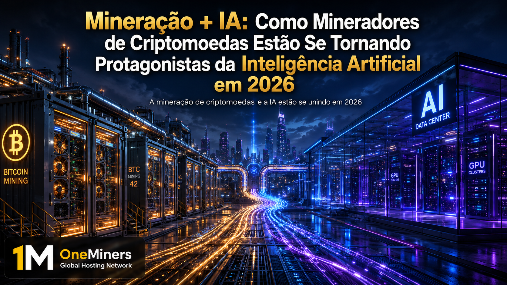 Mineração + AI: Como os Mineradores de Criptomoedas Estão se Tornando Peças-Chave para a…