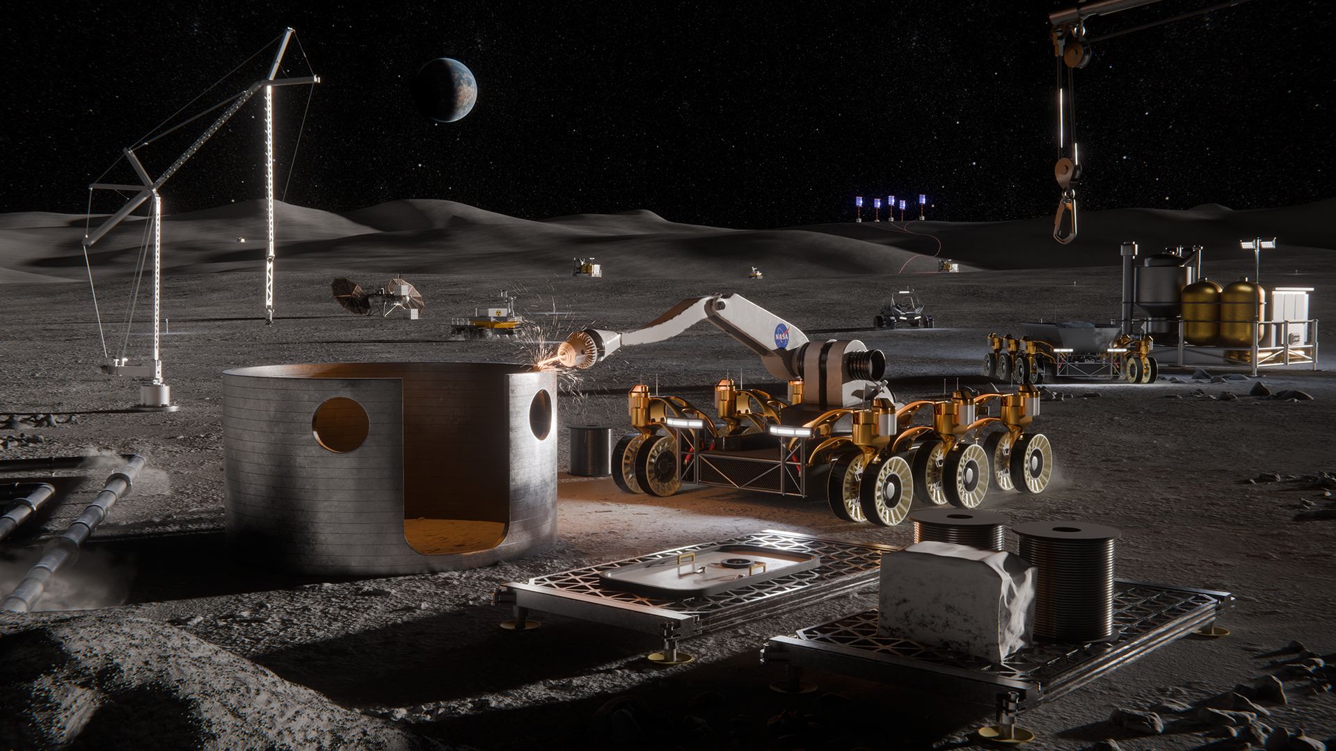 Mission-ready Moon excavation system targets 2028 for NASA’s lunar base construction