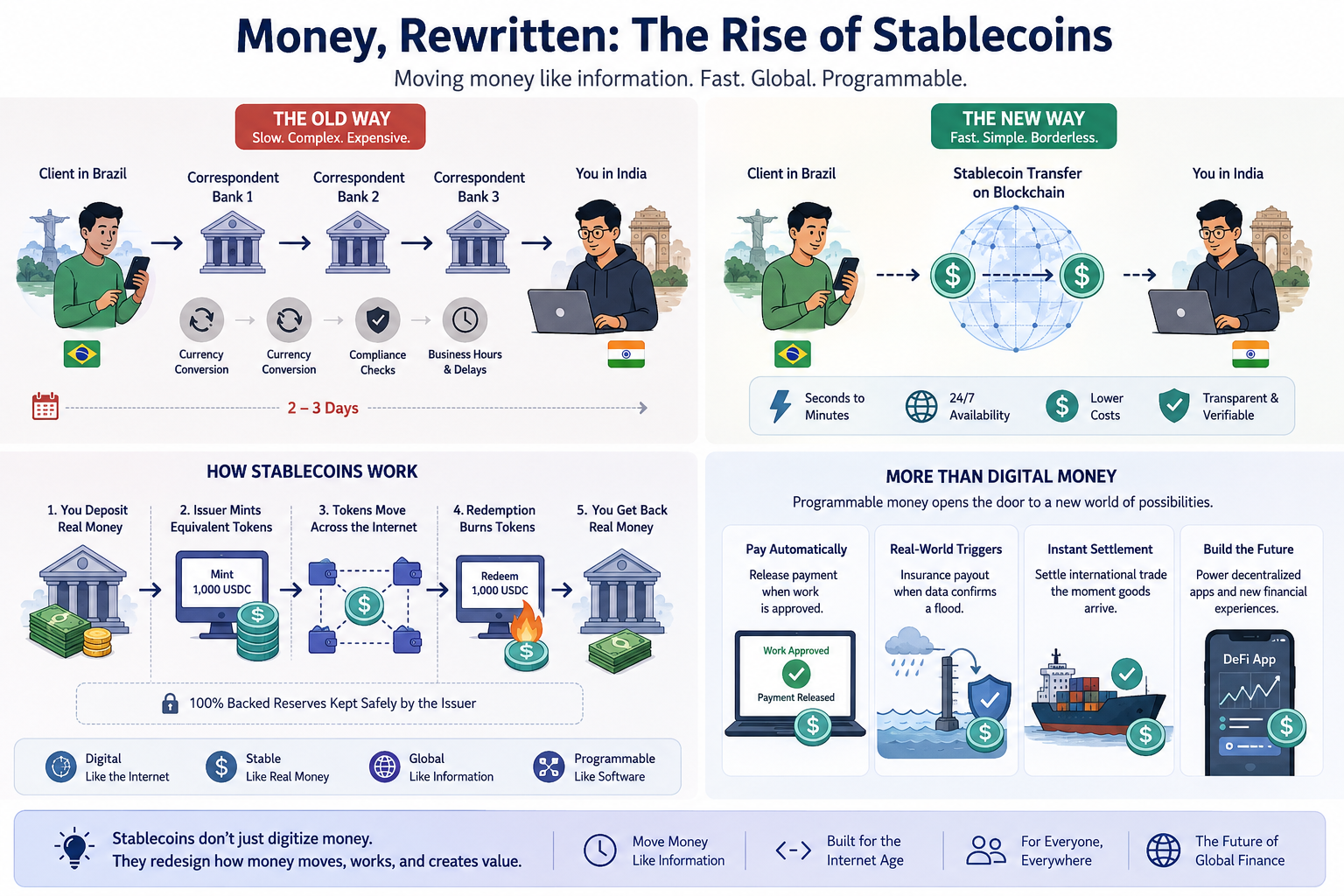 Money, Rewritten: Why the World Needed Stablecoins