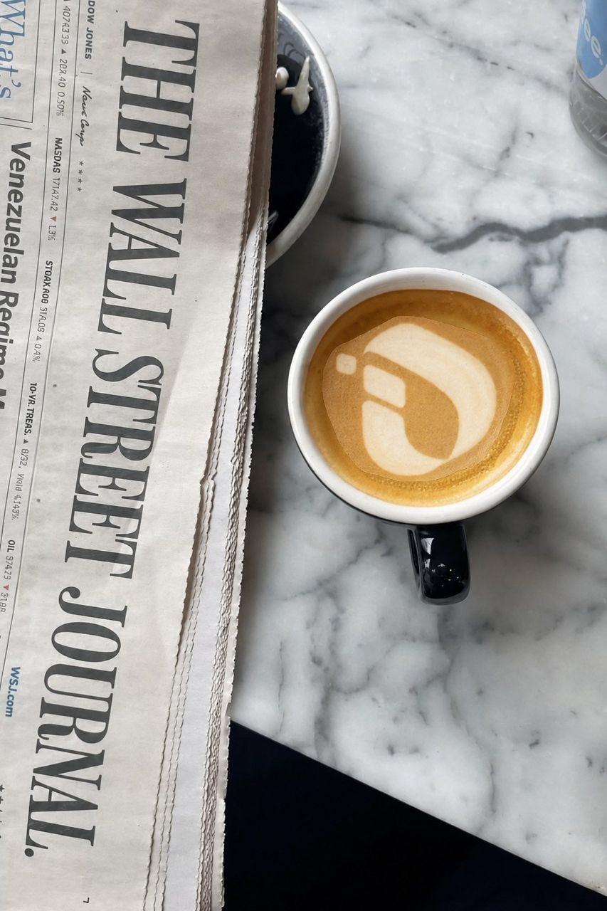 Morning Success Habits ☕ | Coffee, The Wall Street Journal & the Entrepreneur Mindset
