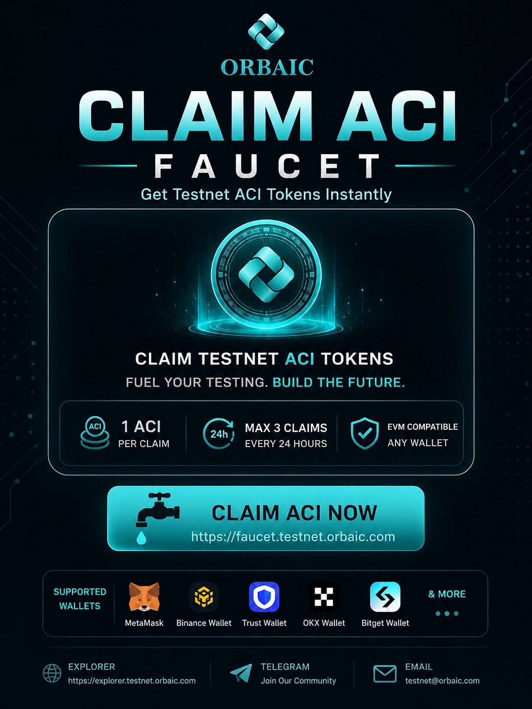 ORBAIC Public Testnet is Now Live!