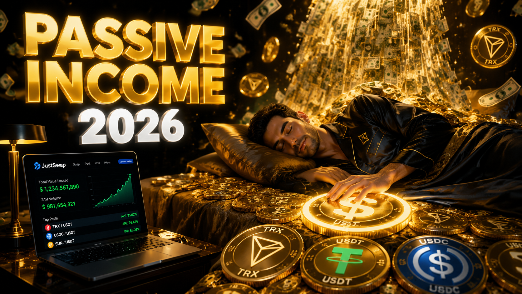Passive Income on JustSwap 2026: The Ultimate Guide for Beginners