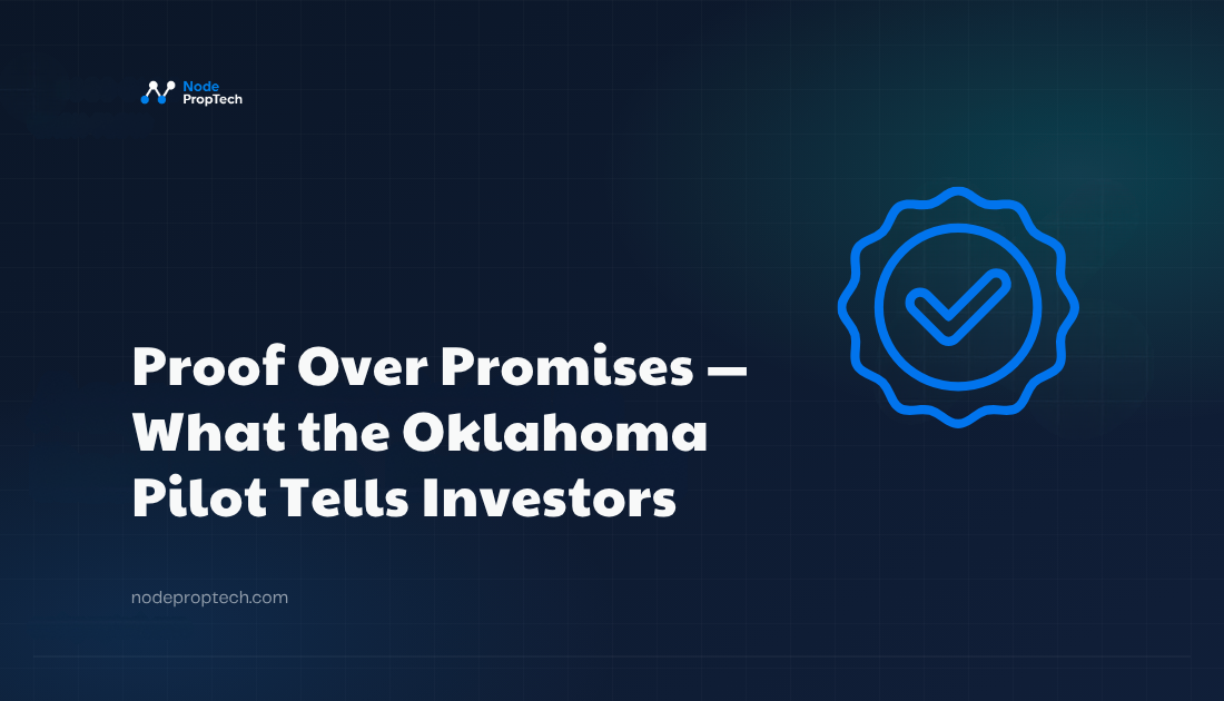 Proof Over Promises — What the Oklahoma Pilot Tells Investors