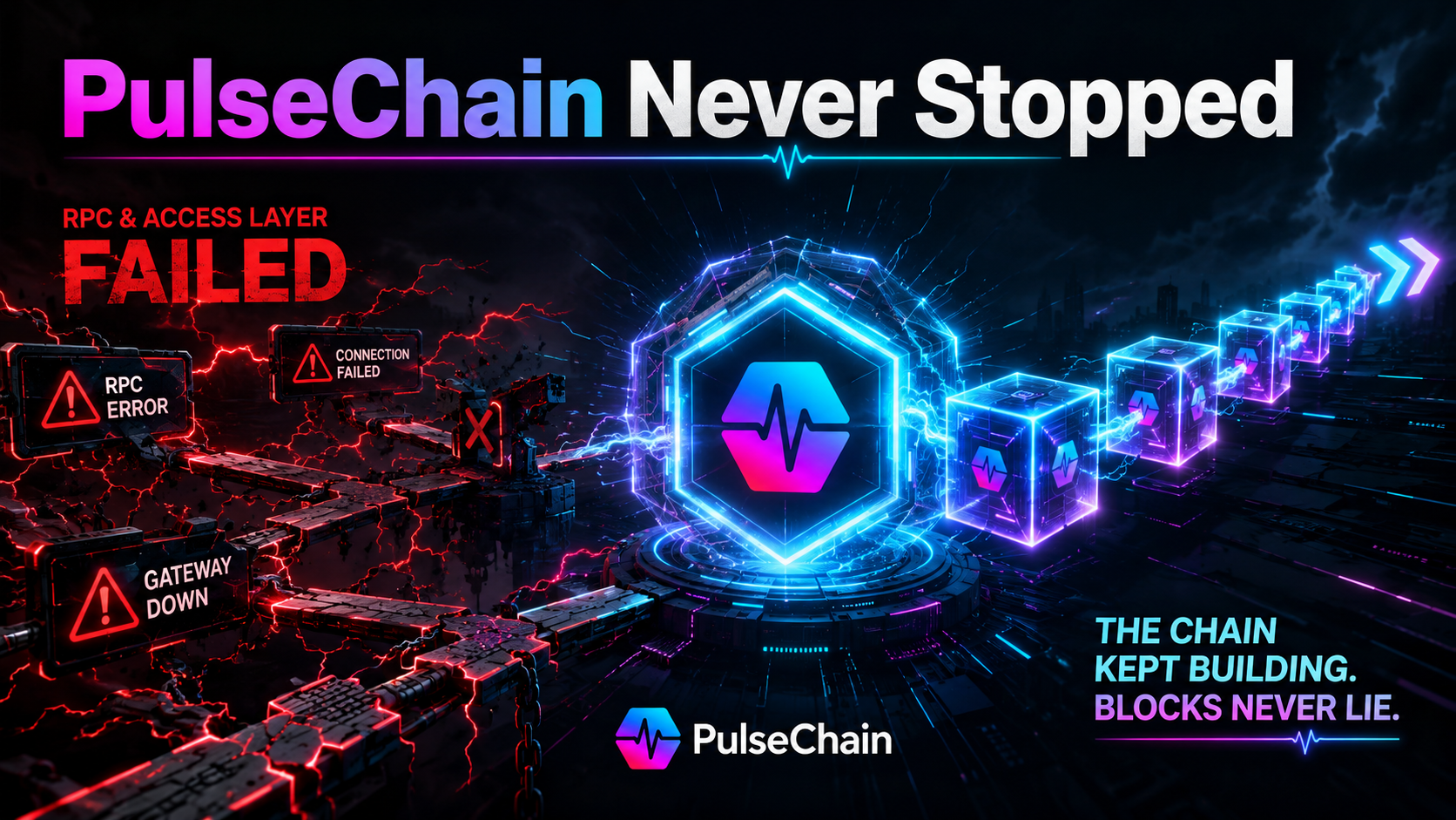 PulseChain Never Stopped