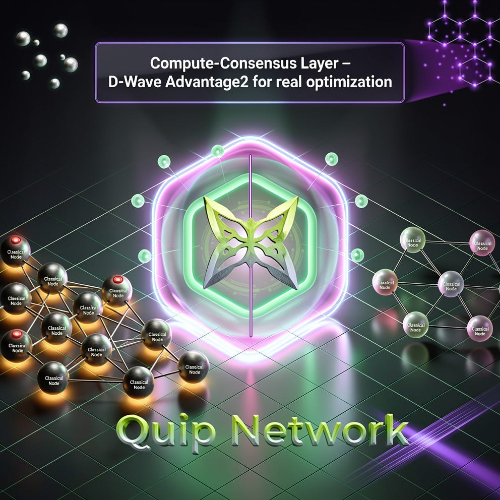 Quantum computer in Quip — how it passes through walls in search of the best solution