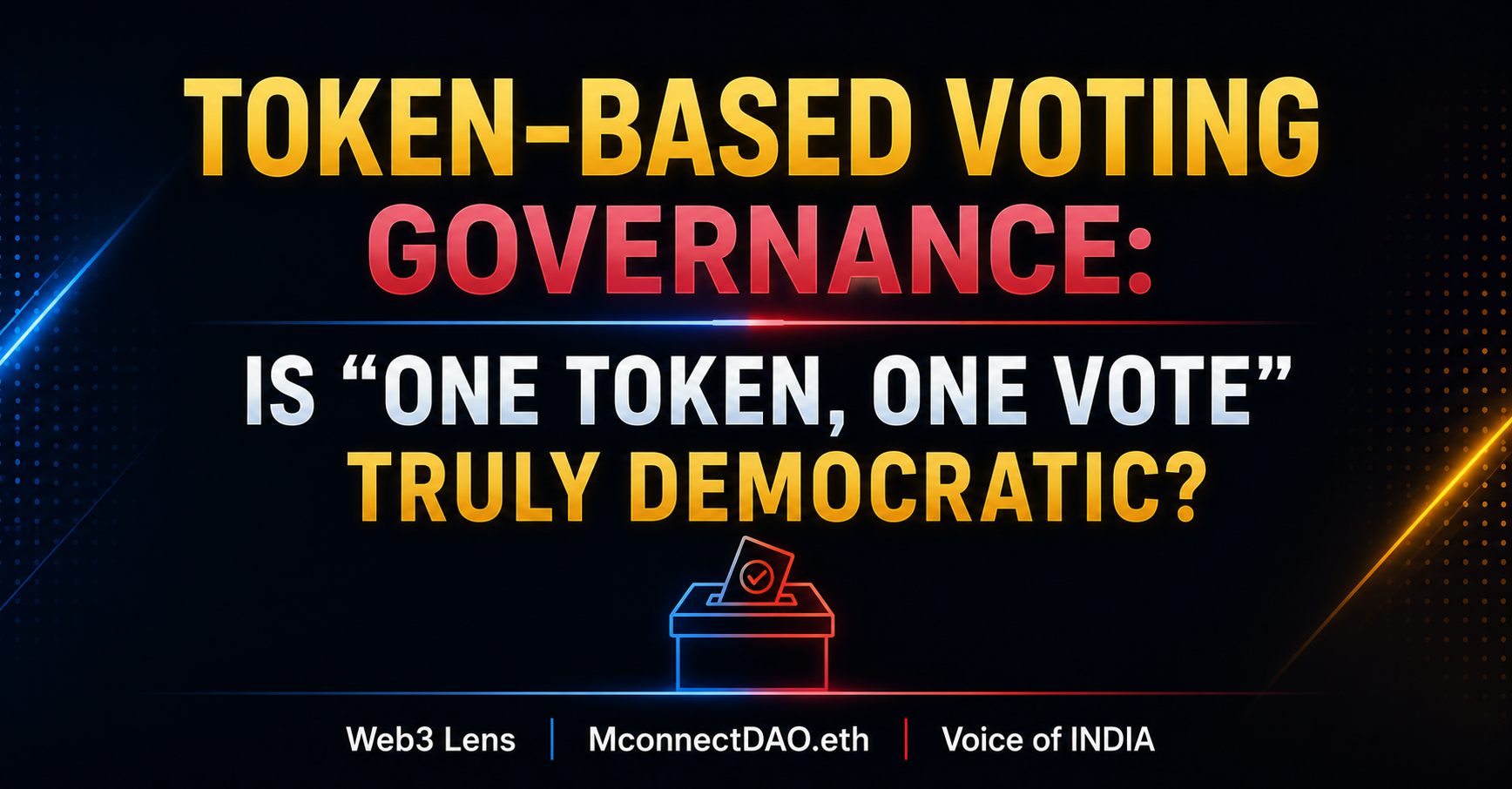 Rethinking DAO Democracy in the Age of Token Dominance