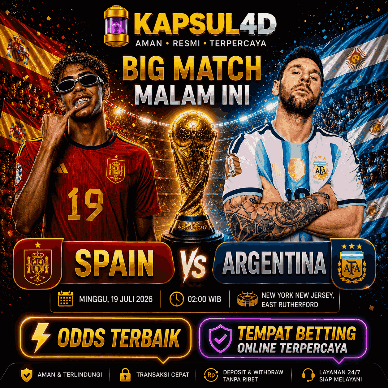 Revolusi Lapangan Hijau: Menatap Big Match Spanyol vs Argentina Melalui Lensa Teknologi Tercanggih…