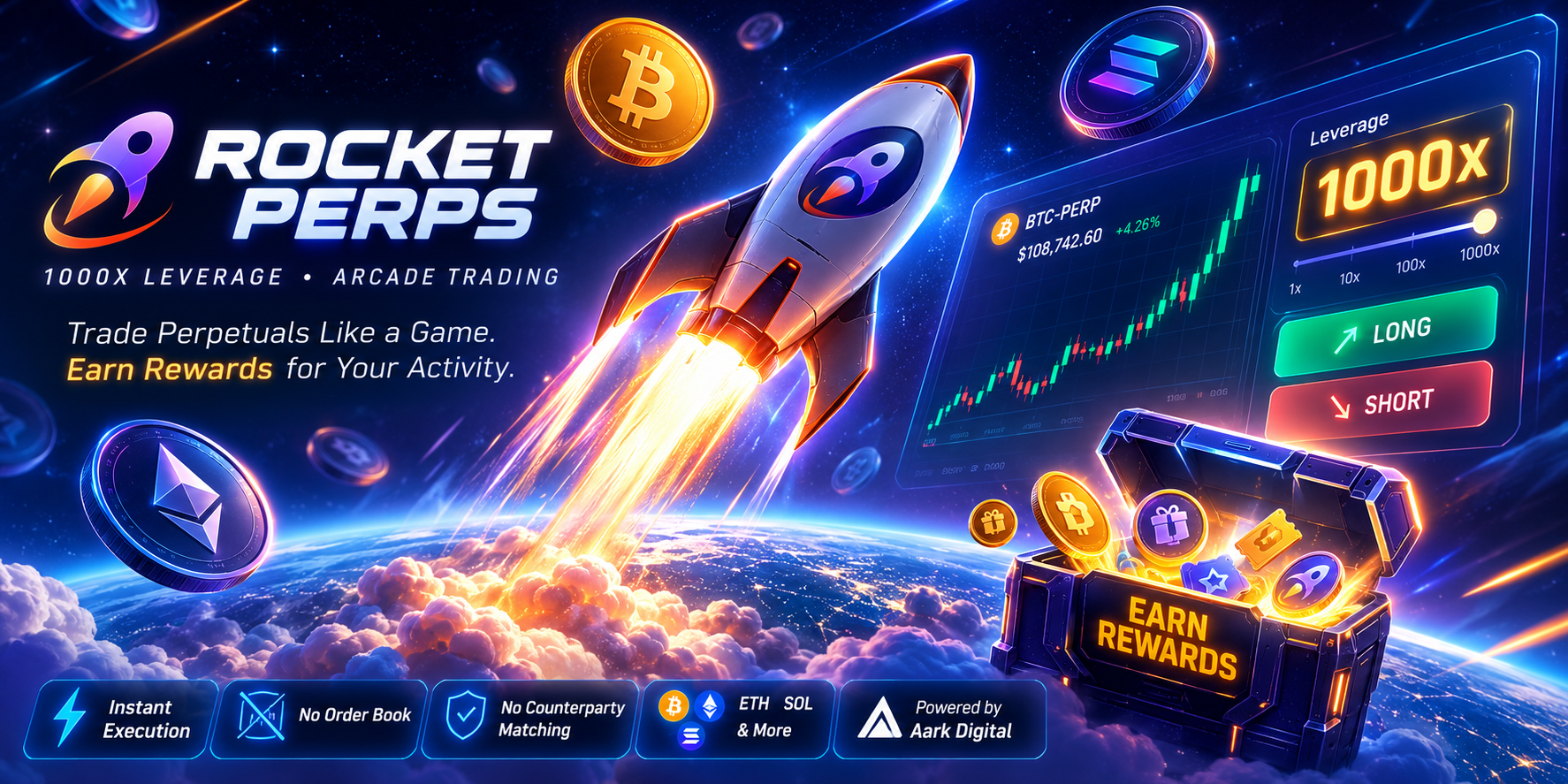 Rocket Perps Review 2026: The 1000x Leverage Trading Platform Rewarding Active Traders