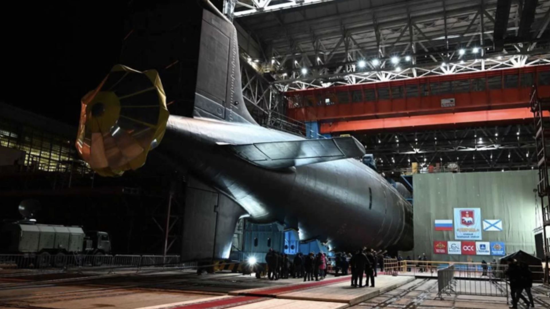 Russia’s latest 13,800-ton nuclear submarine to carry hypersonic cruise missiles