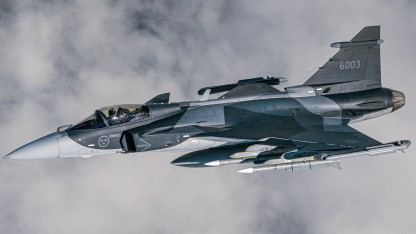 Schweden rüstet Ukraine auf: Gripen-E-Kampfjet kommt