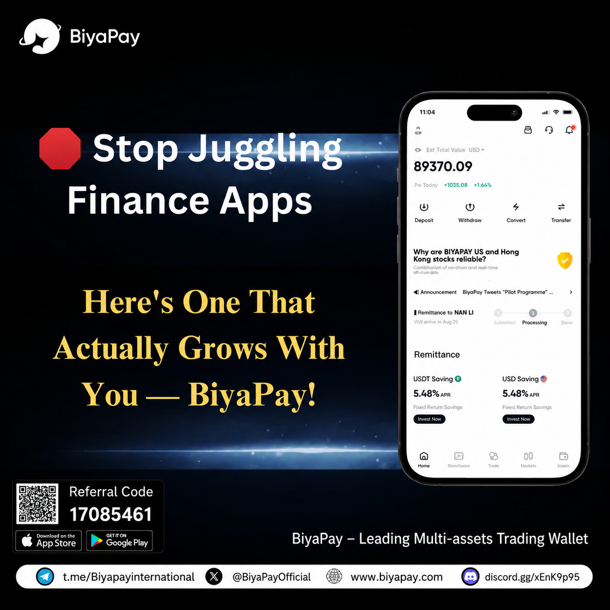 ‎‎‎ Stop Juggling Finance Apps!