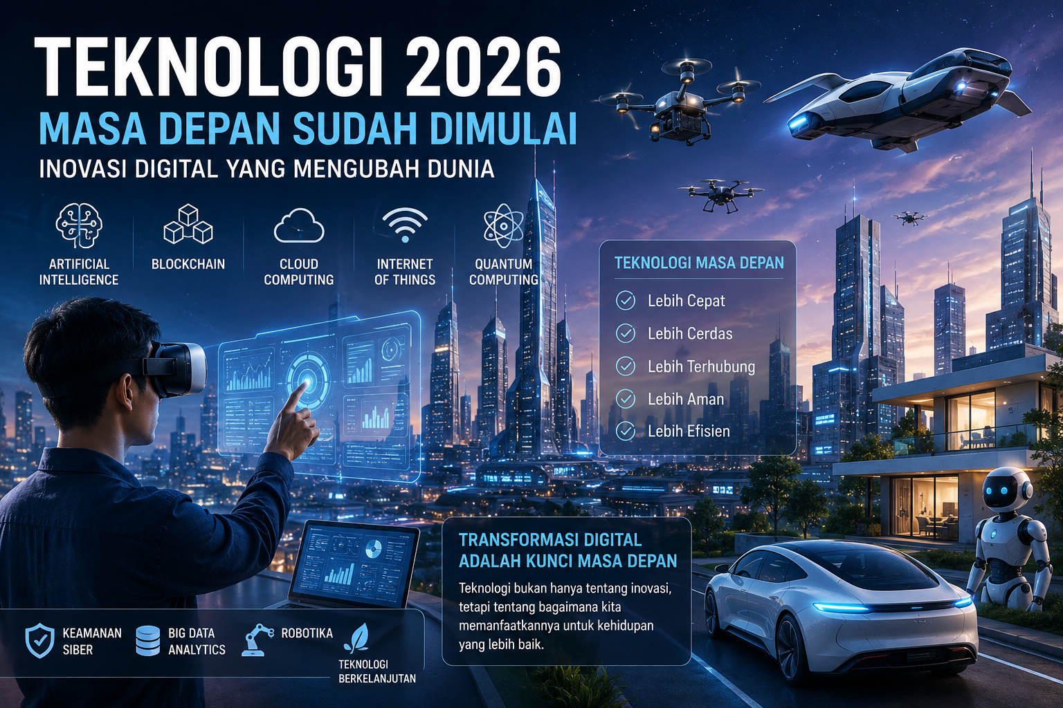 Teknologi 2026: Mengapa Dunia Digital Bergerak Lebih Cepat dari yang Kita Bayangkan?