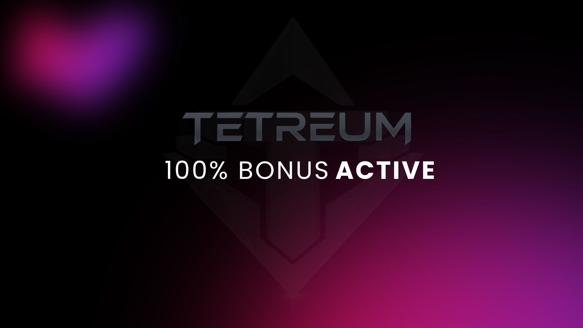 Tetreum Expands Its Web3 Ecosystem With a 100% Presale Bonus Campaign