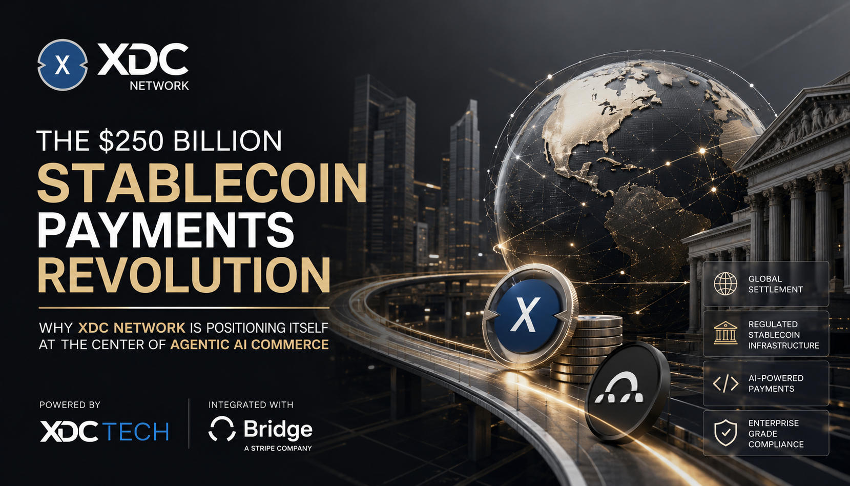 The $250 Billion Stablecoin Payments Revolution: Why XDC Network Is Positioning Itself at the…