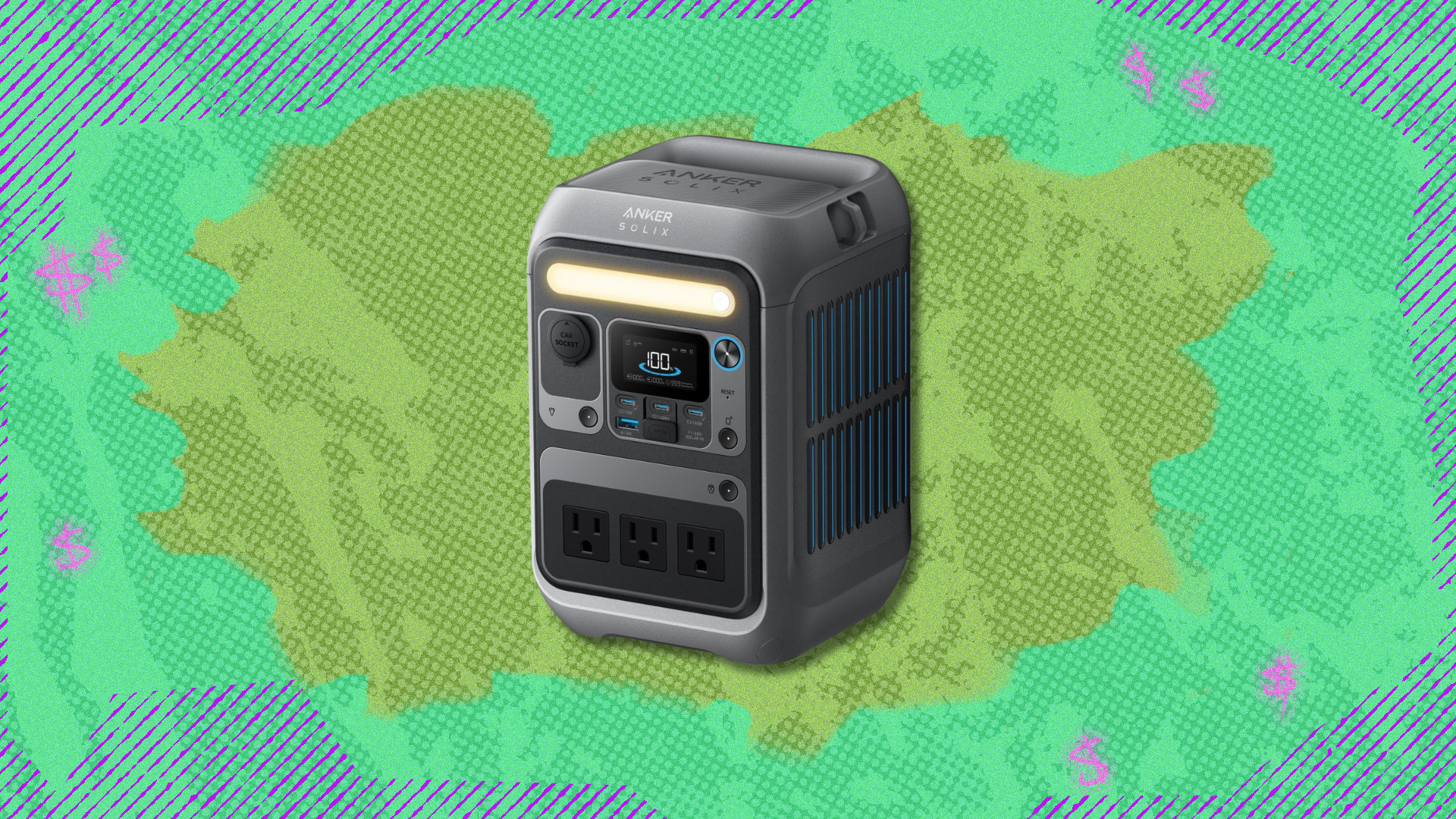 The Anker Solix C300 power station is perfect for camping vacations — and its on sale for under $250 at Amazon
