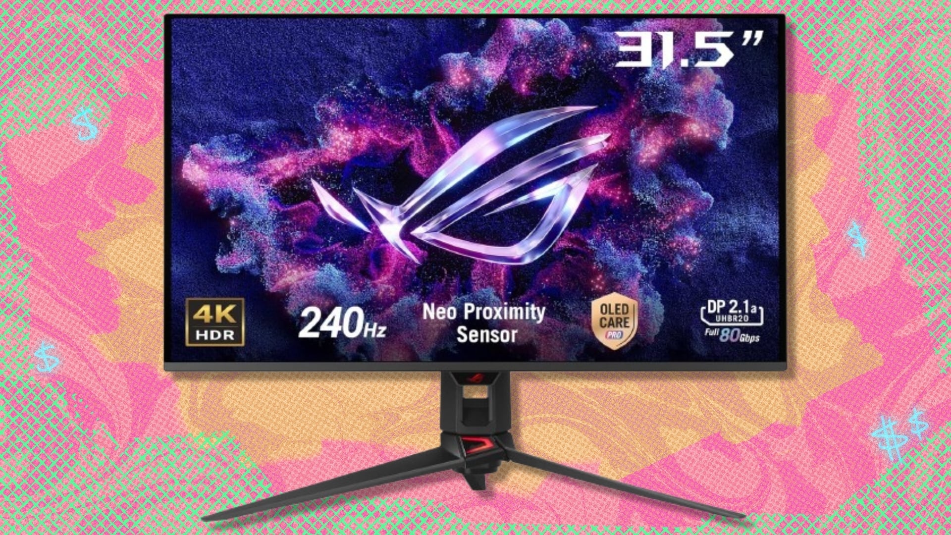 The ASUS ROG Swift 4K OLED gaming monitor has hit its best-ever price at Amazon — save over $400