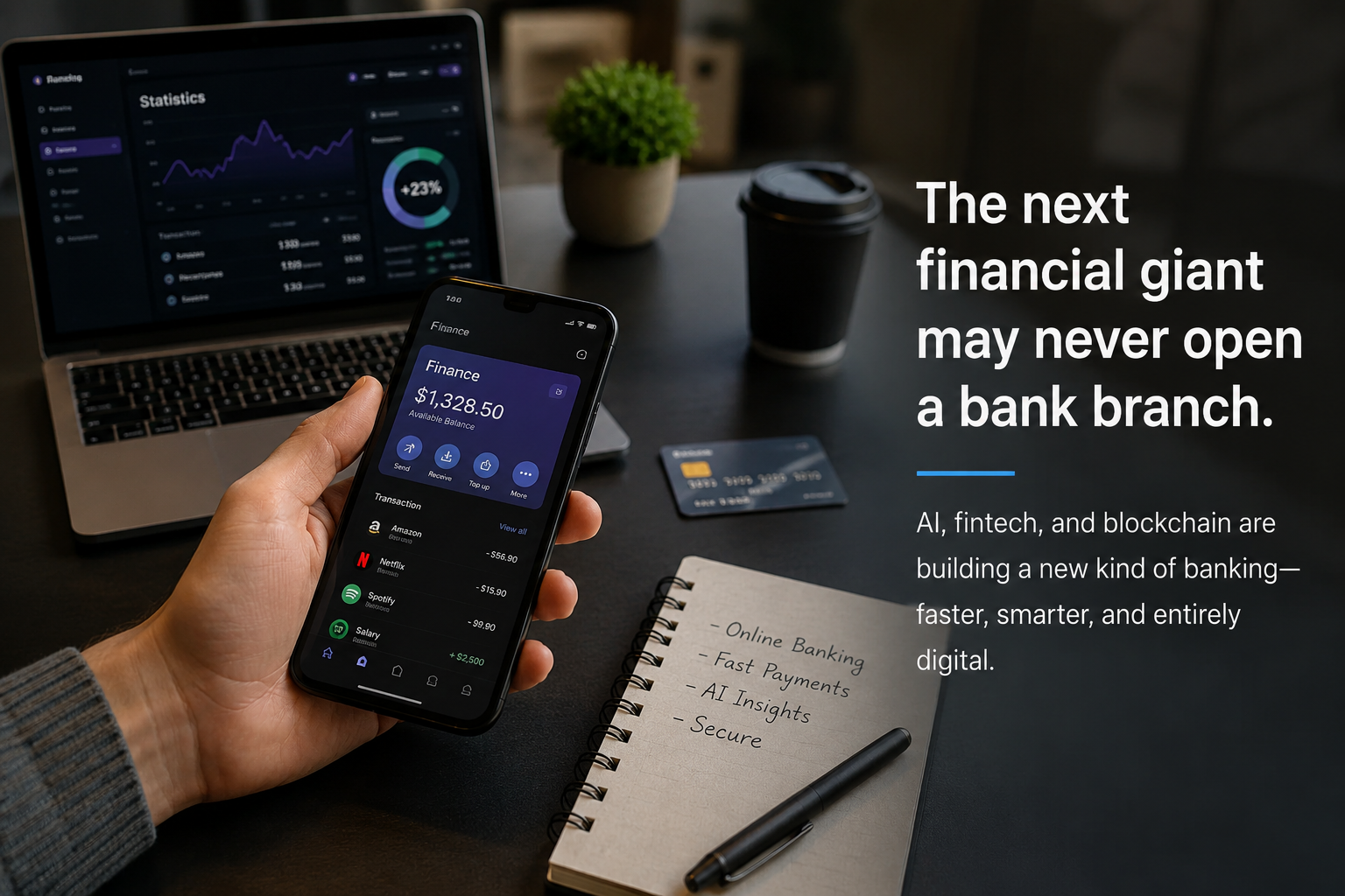 The Biggest Bank of the Future Might Never Have a Single Branch
