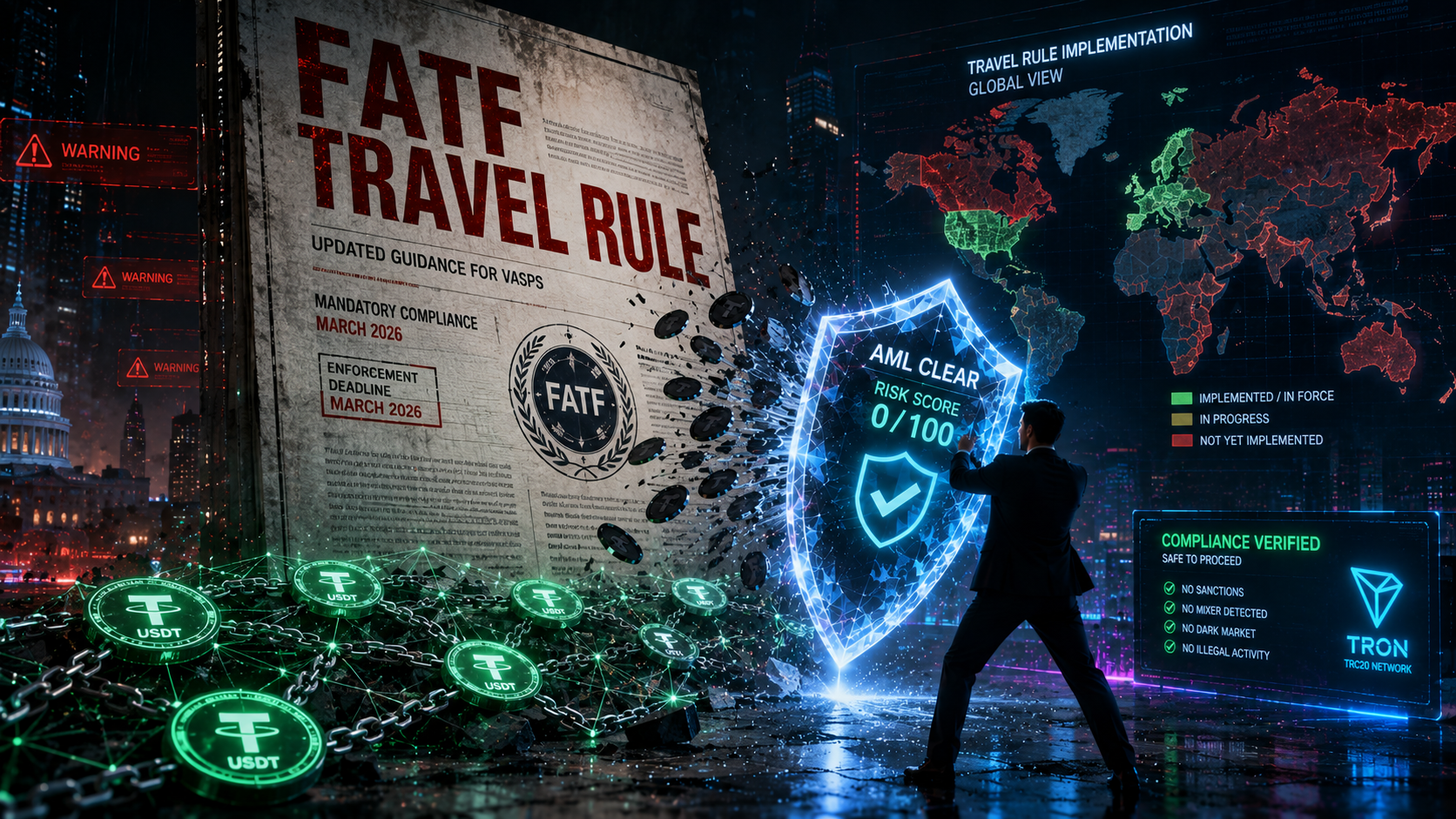 The FATF Travel Rule Just Changed Everything — Here’s How to Keep Your USDT Safe in 2026