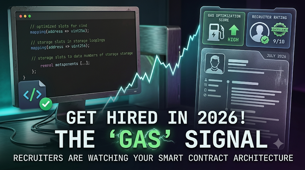 The ‘Gas Optimization’ Signal: Why 2026 Web3 Recruiters Judge Your Code Before They Audit It