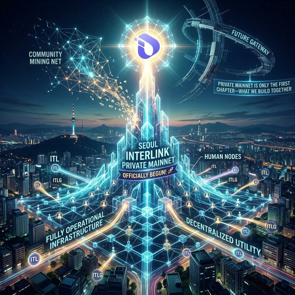 The InterLink Seoul Private Mainnet has officially begun!