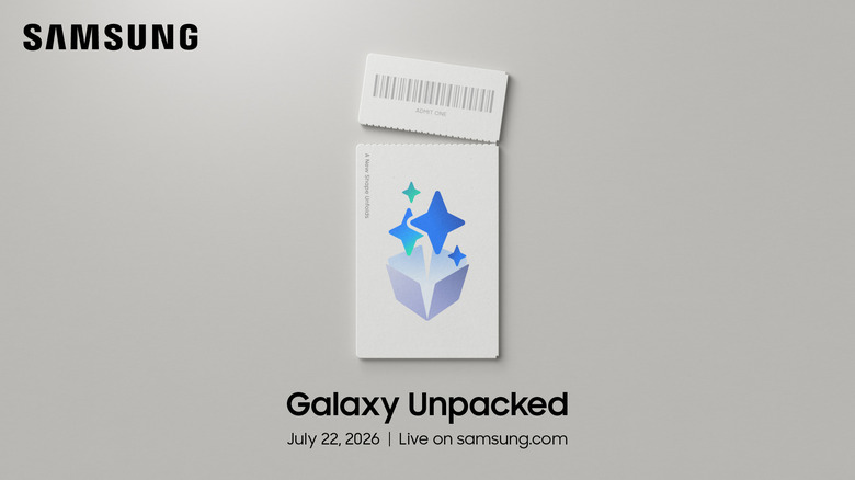 The next Samsung Galaxy Unpacked launch is happening on July 22