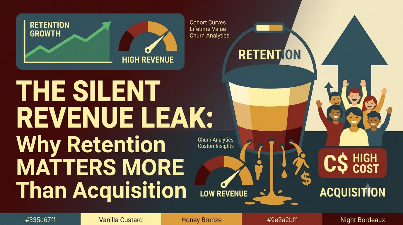 The Silent Revenue Leak: Why Customer Retention Analytics Matters More Than Acquisition