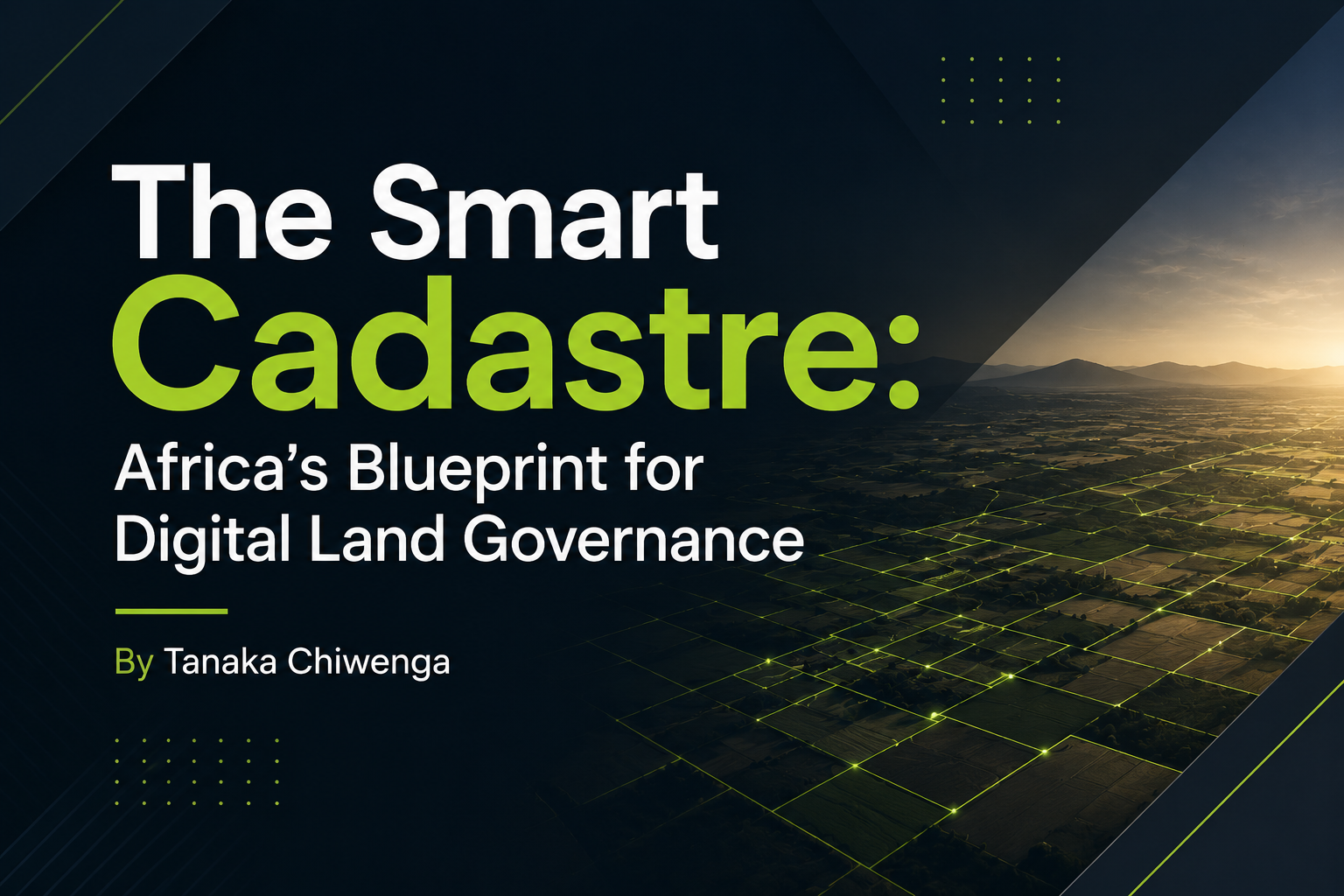 The Smart Cadastre: Africa’s Blueprint for Digital Land Governance
