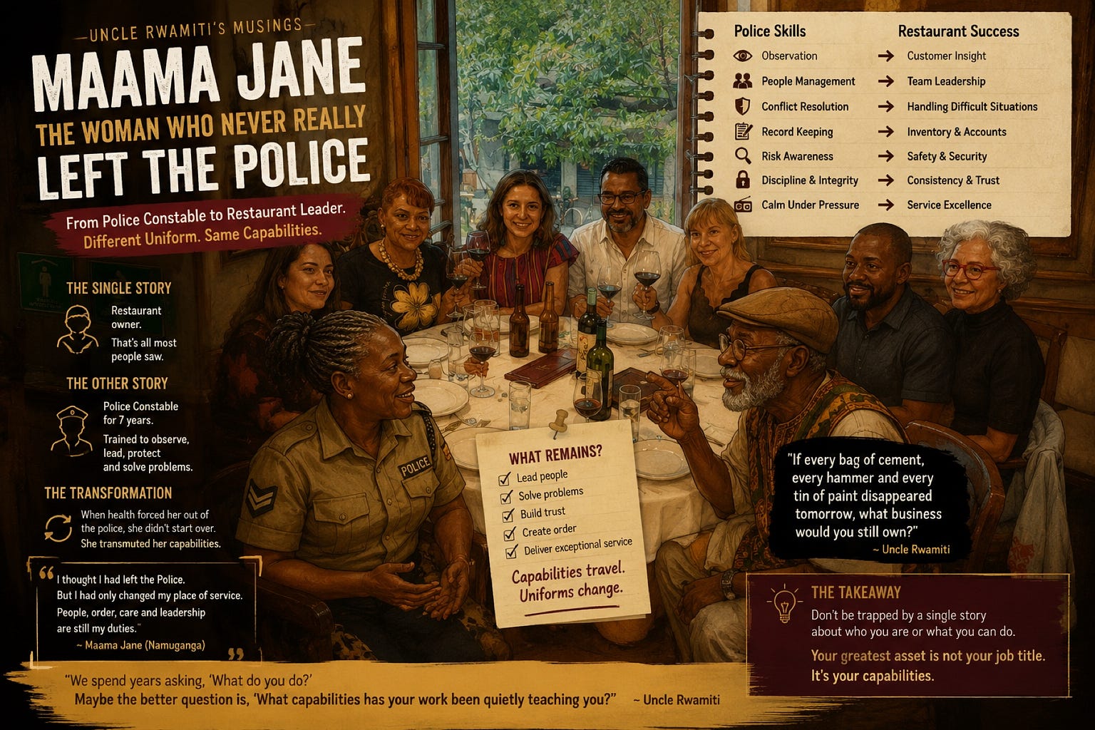 The Woman Who Never Really Left the Police