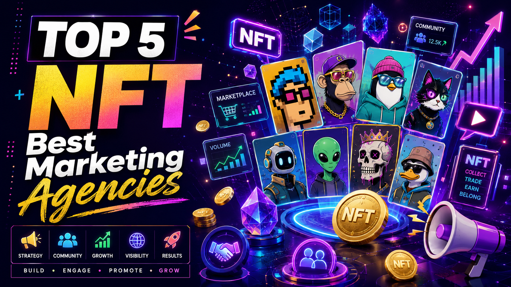 Top 5 NFT Marketing Agencies of 2026: Building the Next Digital Ownership Economy