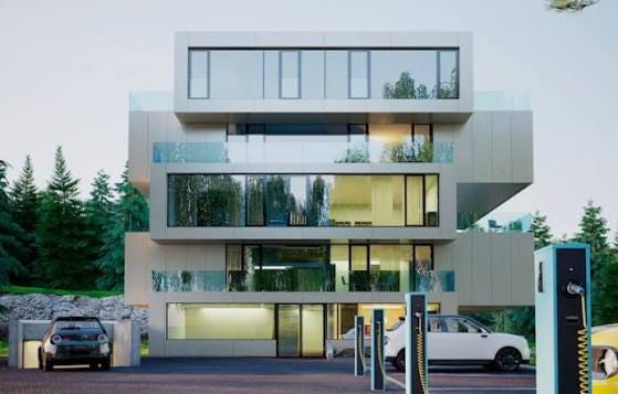 Two Identical Flats.