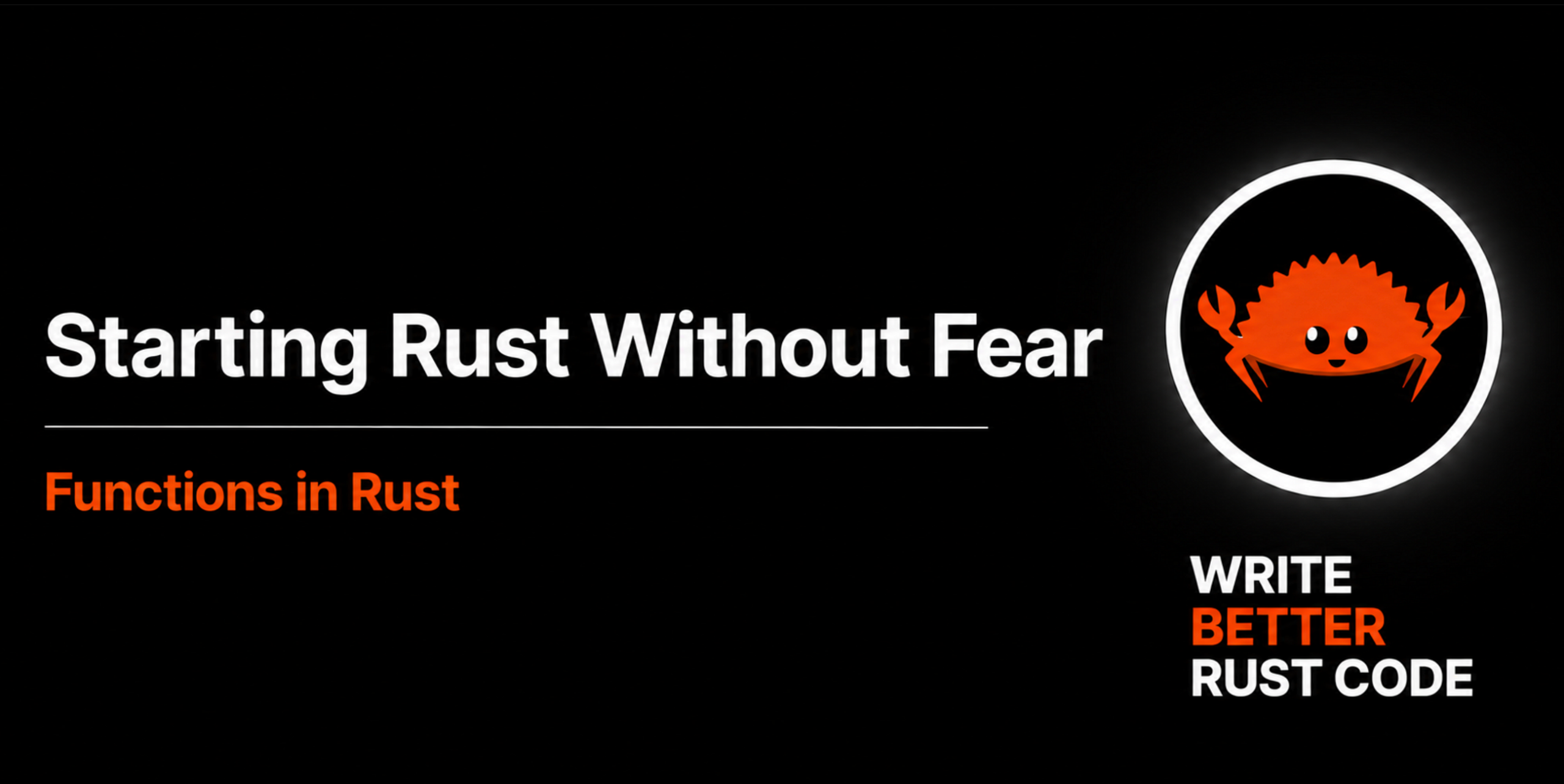 Understanding Functions in Rust
