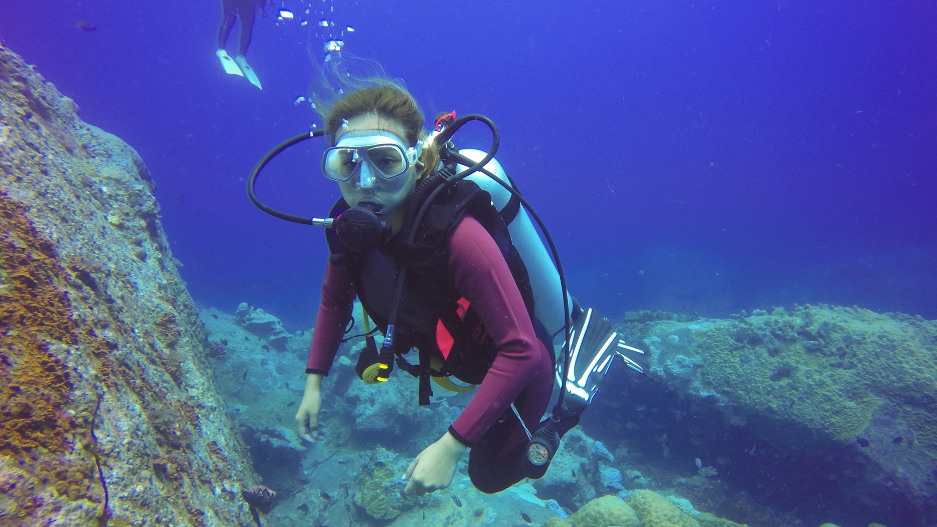 Underwater robot detects diver stress in real time by watching exhaled bubbles