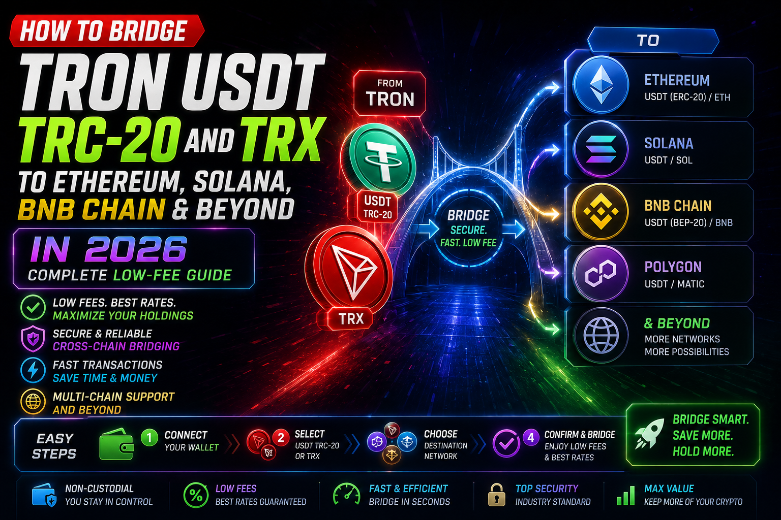 Unlock the Power of TRON: Seamless Bridging for USDT TRC-20 & TRX Holders to Maximize Liquidity and…