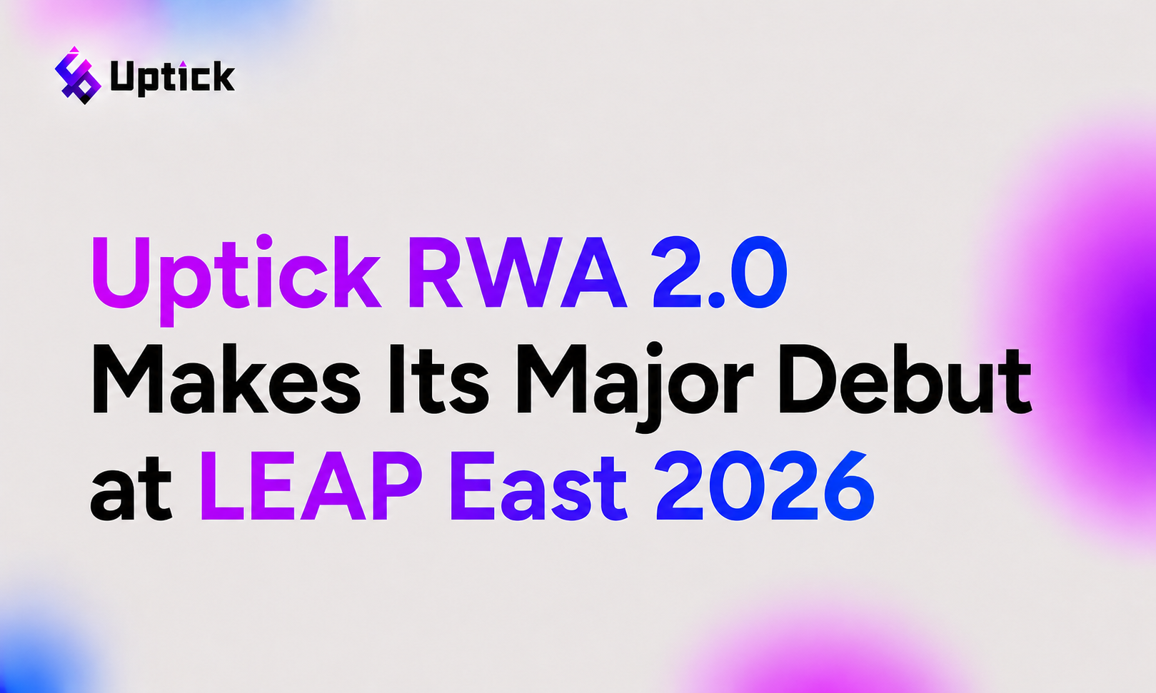 Uptick RWA 2.0