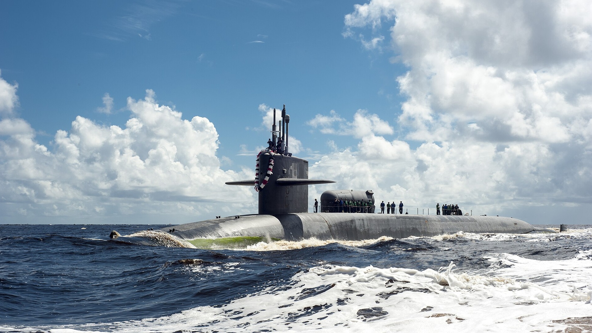 US Navy’s Tomahawk missile submarine heads into retirement after four decades of service