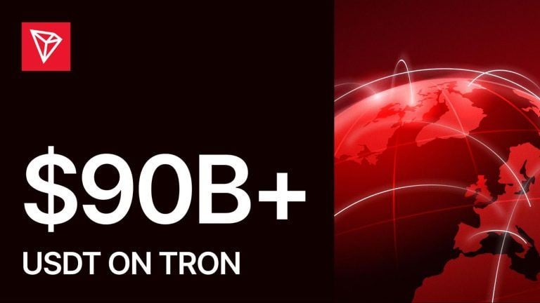 USDT on TRON Exceeds $90 Billion as TRON Leads USDT Transfer Volume With $4.2 Trillion YTD