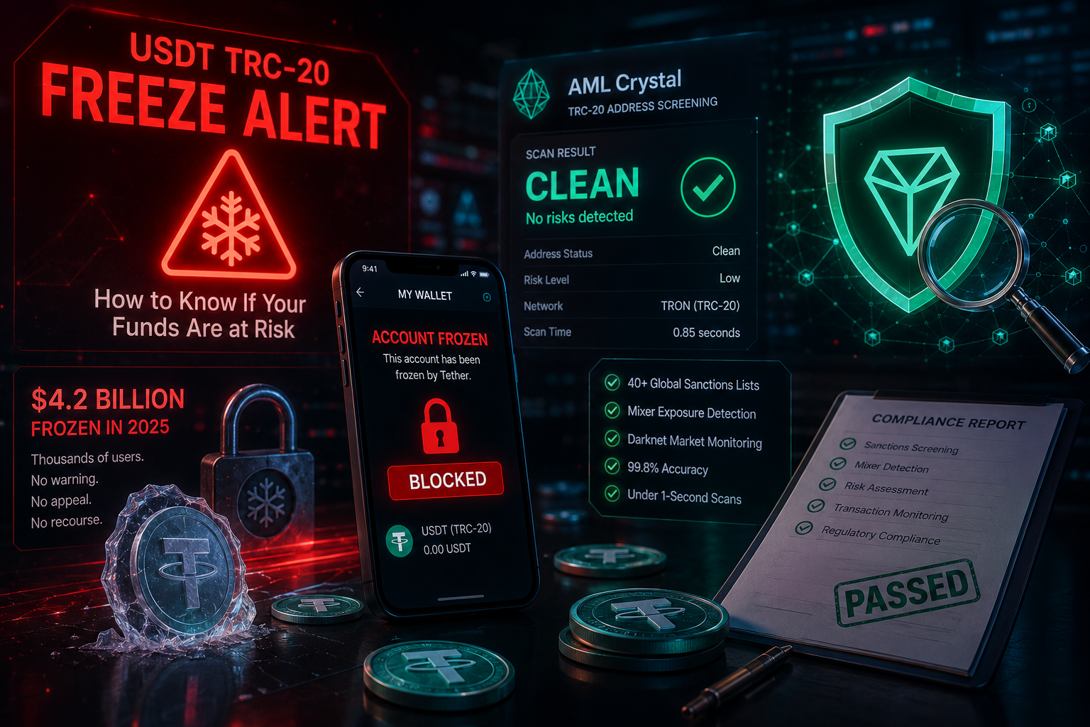 USDT TRC-20 Freeze Alert: How to Know If Your Funds Are at Risk