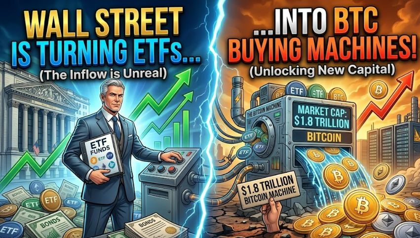Wall Street is Turning ETFs Into BTC Buying Machines