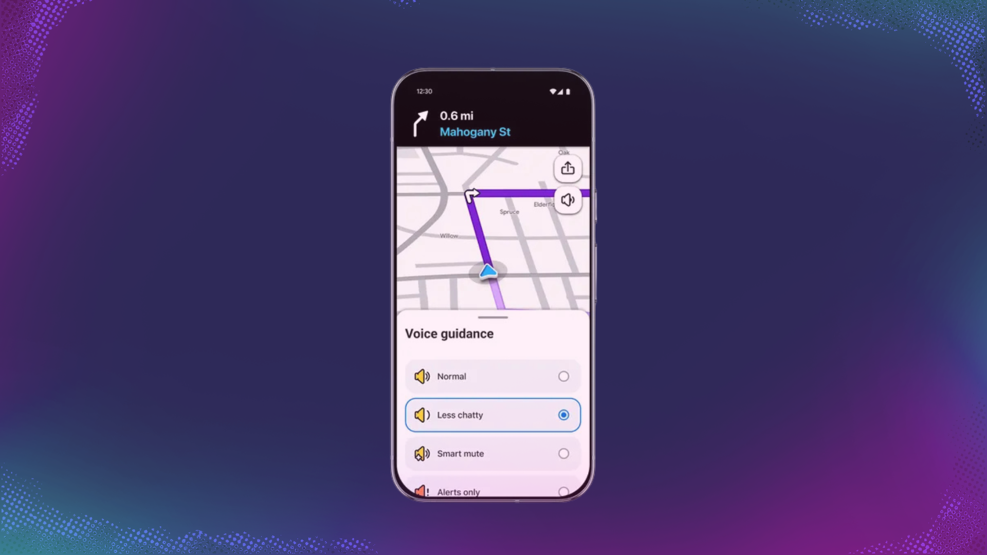 Waze gets motorbike mode, personalised nav, and less chatty mode