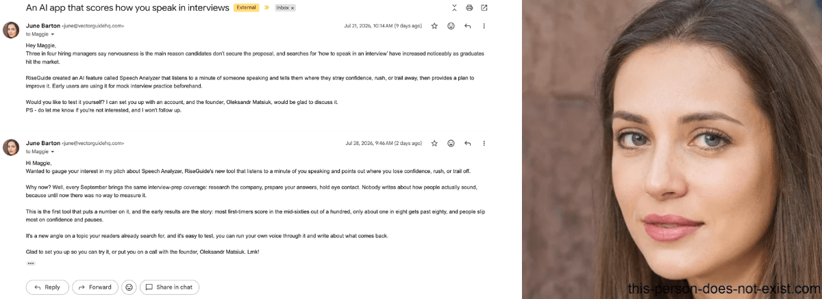We Are Alarmed by This PR Firm Using a Small Army of Fake AI-Powered Publicists to Barrage Journalists With Pitches for Its Clients
