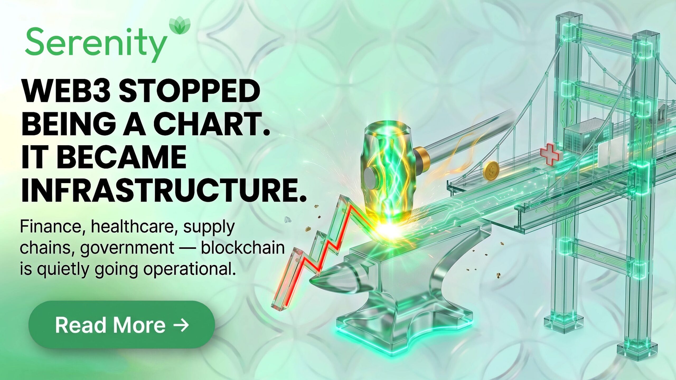 Web3 Stopped Being a Chart. It Became Infrastructure.