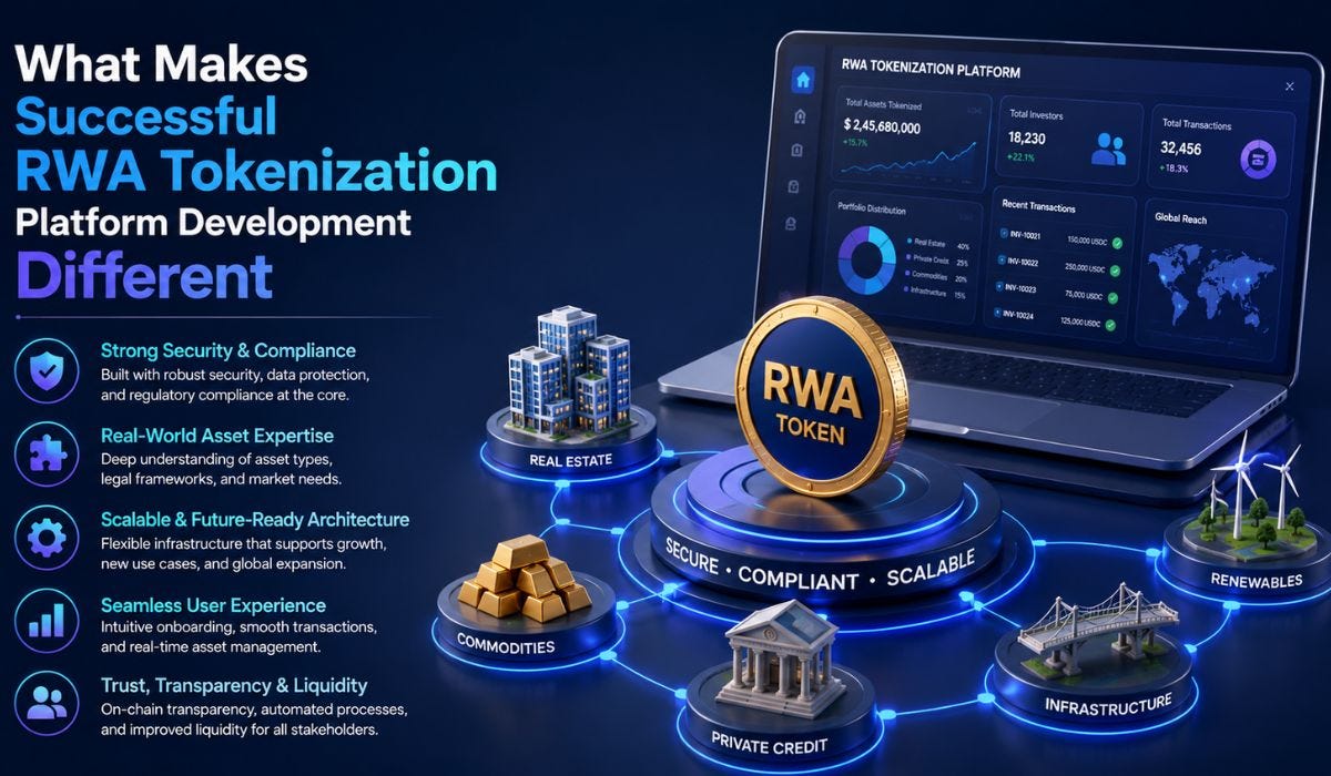 What Makes Successful rwa tokenization platform development Different