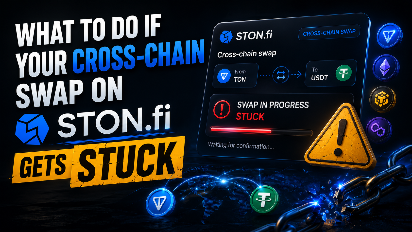 What to Do If Your Cross-Chain Swap on STON.fi Gets Stuck