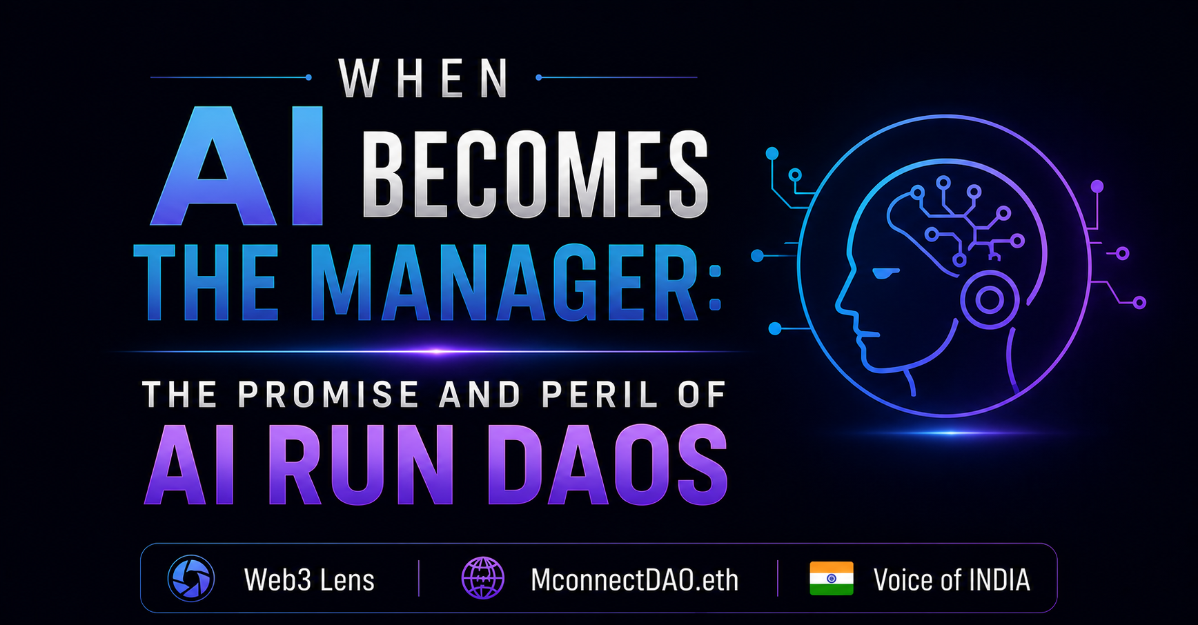 When AI Becomes the Manager: The Promise and Peril of AI Run DAO
