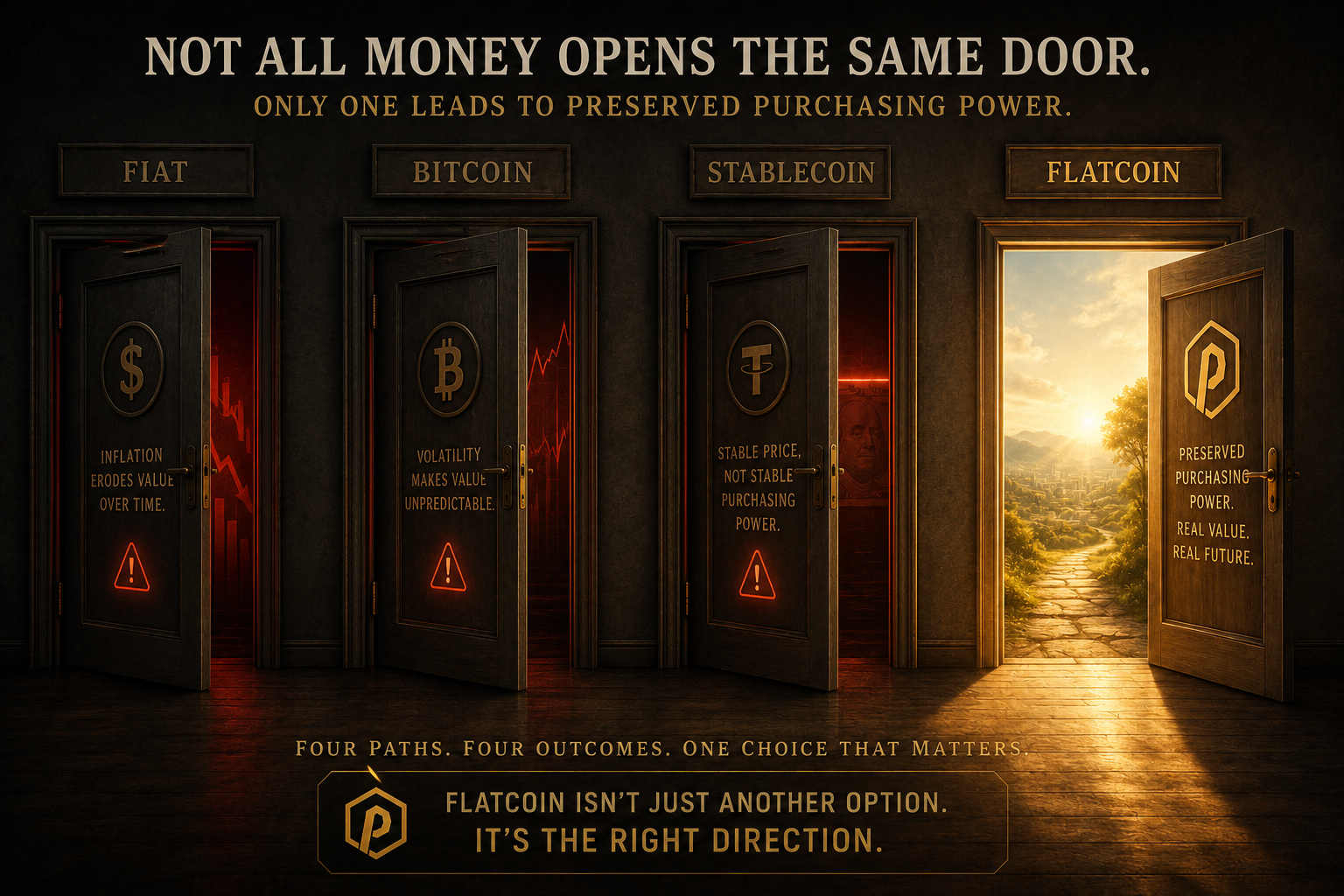 Why a Well-Designed Flatcoin Can Offer More Than Bitcoin