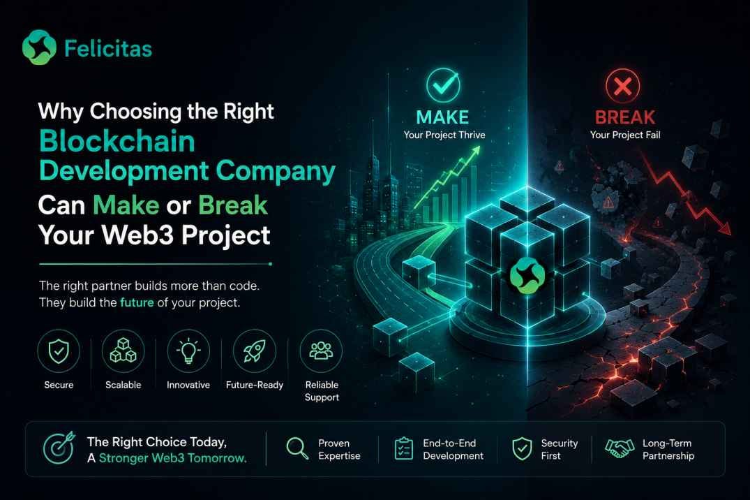 Why Choosing the Right Blockchain Development Company Can Make or Break Your Web3 Project