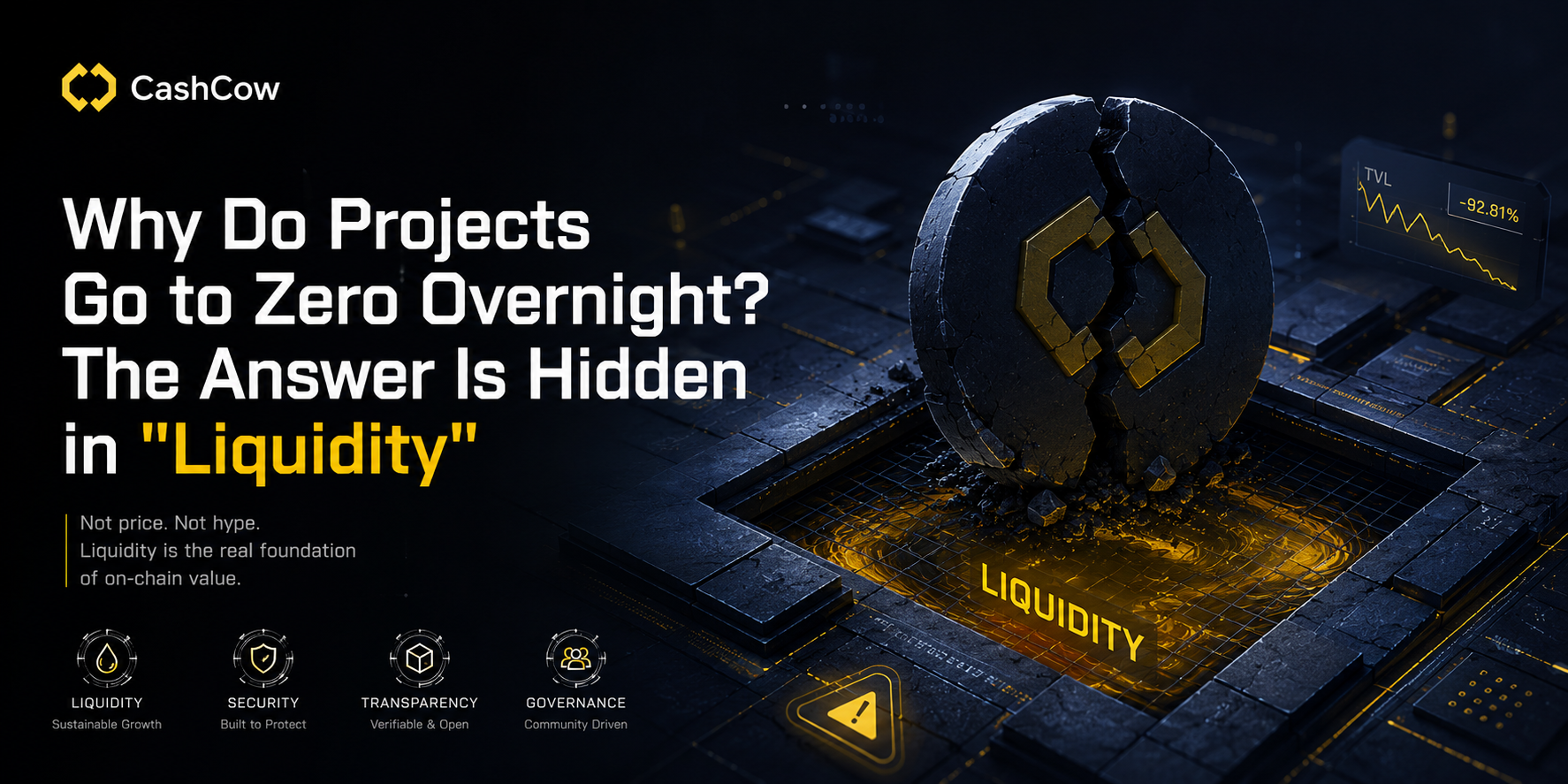 Why Do Projects Go to Zero Overnight? The Answer Is Hidden in “Liquidity”