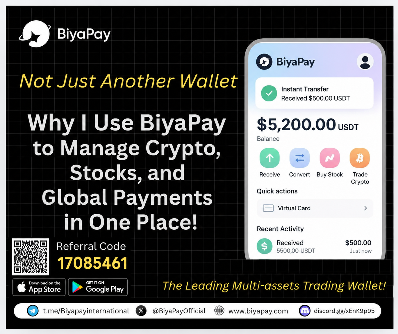 Why I Use BiyaPay to Manage Crypto, Stocks, and Global Payments in One Place!